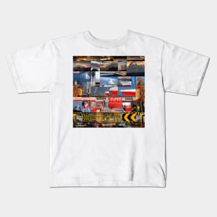 Crete-Heraklion Ferry Dock Kids T-Shirt